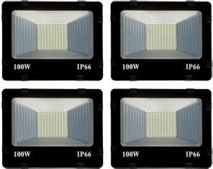 Snow White FLOOD_LIGHT_METAL_100W_PACK4 Gate Light Outdoor Lamp Price ...