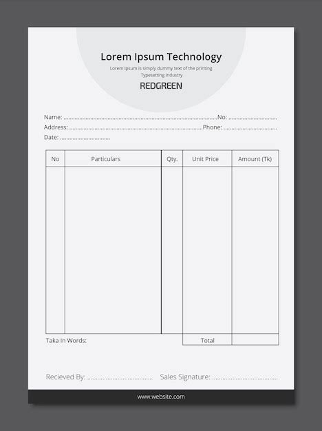 Image result for Simple Invoice Template
