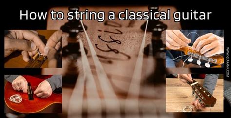 Image result for Classical Guitar Stringing Method