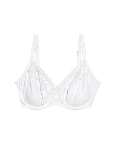 Buy Amelia Lace Wired Minimiser Bra (C-H) at Marks & Spencer