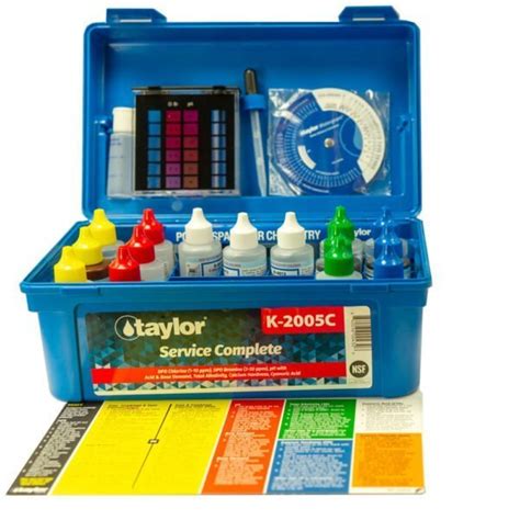 Image result for How to Use a Taylor Pool Test Kit