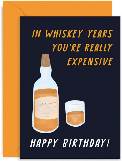 Amazon.com : Old English Co. Funny Birthday Cards for Men Women - In ...