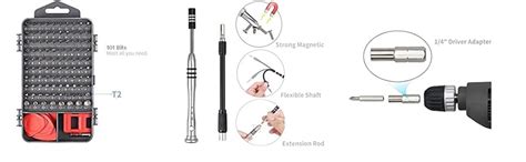TEC TAVAKKAL Latest PC Repair Screwdriver Set, 110 in 1 Professional ...