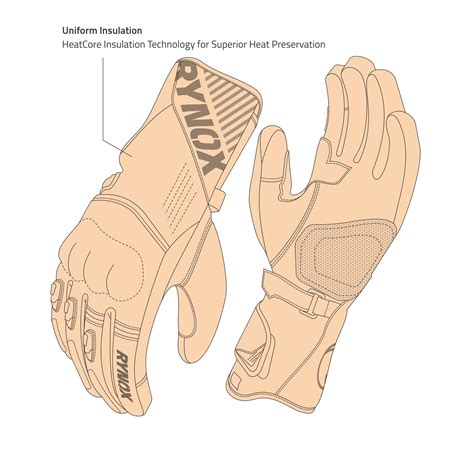 DRY ICE INSULATED WATERPROOF GLOVES – Rynox Gear