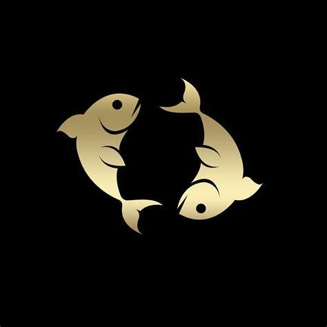 金色双鱼座|平面|图案|danahua - 原创作品 - 站酷 (ZCOOL)