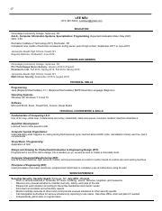 Image result for Computer Information Systems Resume Examples