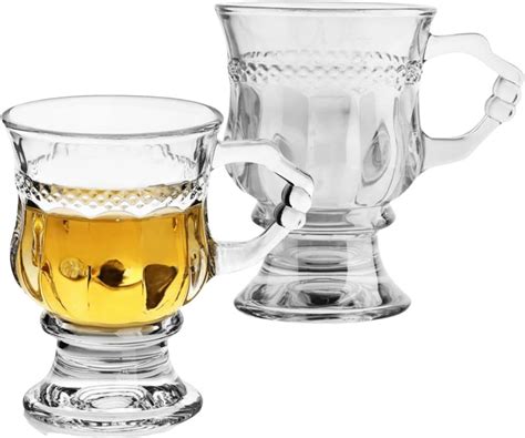 Amazon.com | Vintage Irish Coffee Mugs, Crystal Clear Irish Coffee ...
