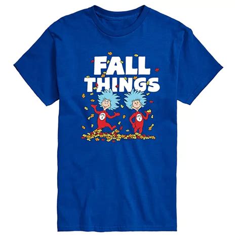 Men's Dr. Seuss Grinch Fall Things Graphic Tee