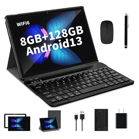 10 Inch Android 13 Tablet 2 In 1 Tablet Keyboard | Desertcart INDIA