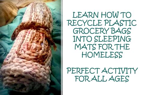 Image result for Plastic Bag Mats for Homeless Tutorial