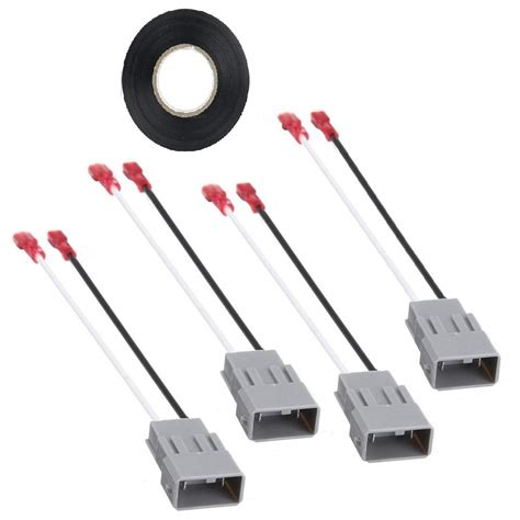 4 Pack Speaker Connector Harnesses for Select Honda Vehicles : Amazon ...