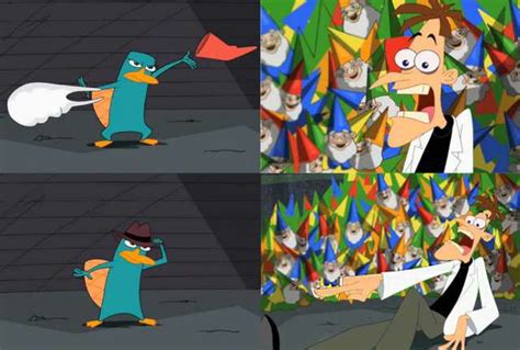 Perry the platypus meme template by jugspitingchamp on DeviantArt
