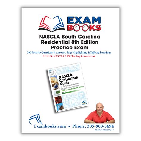 200 NASCLA SC Residential Exam Questions: Expert Prep Guide - The Exam Pros