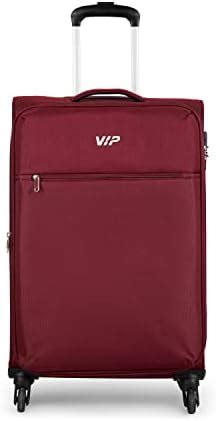Buy VIP Tivoli 4 Wheel Expandable Cabin Soft Luggage Trolley Bag, Berry ...