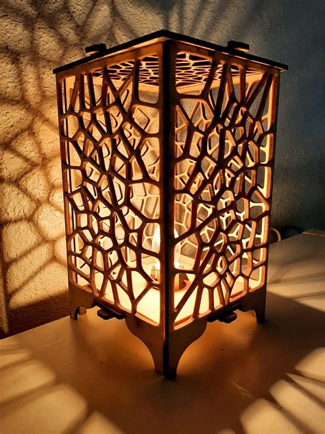 15 enchanting night light designs made with laser cut wood – Artofit