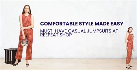 Must-have Casual Jumpsuits for Women | Reepeat Shop