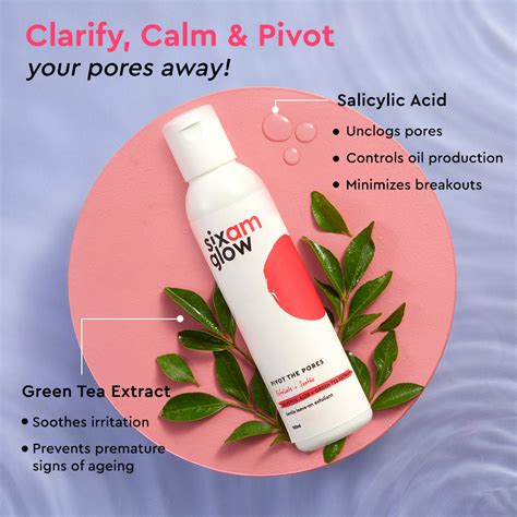 Buy SIXAM Glow Pivot The Pores, 2% BHA Liquid Salicylic Acid Liquid ...