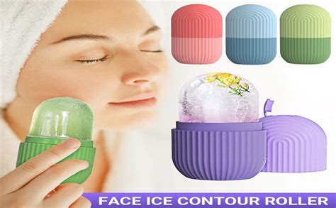 EASYSHOP Reusable Jade Face Roller & Gua Sha Stone - Set Of 3 With Ice ...