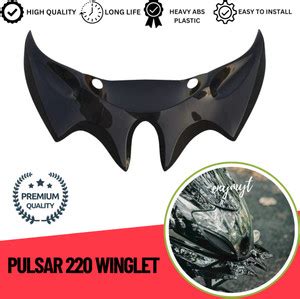 SRPHERE PU4 PULSAR 220 WINGLET Bike Fairing Kit Price in India - Buy ...