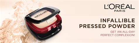L'Oreal Paris Infallible 24Hr Compact Powder Foundation, Sand Beige 160 ...