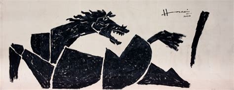 A solo show featuring works by M. F. Husain unveils after over a decade ...