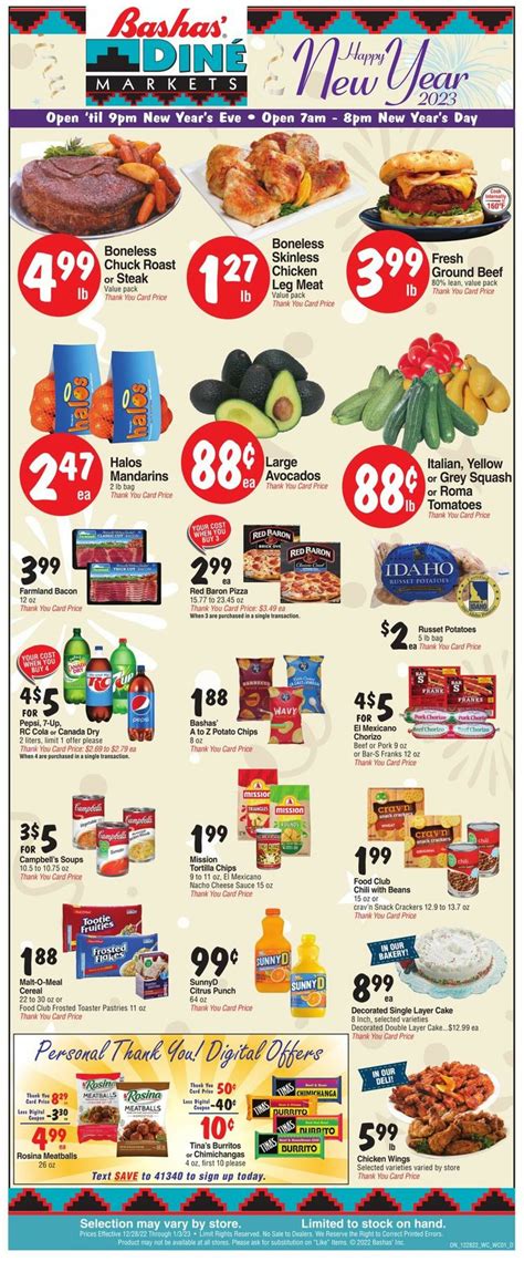 Bashas Ad Circular - 12/28 - 01/03/2023 | Rabato