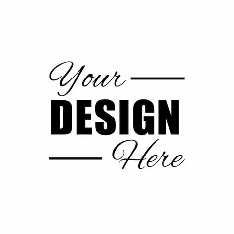 Your design here | Premium Vector
