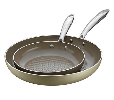 Buy WaxonWare Nonstick Frying Pan Set, 2-piece Ceramic Cookware Set Of ...