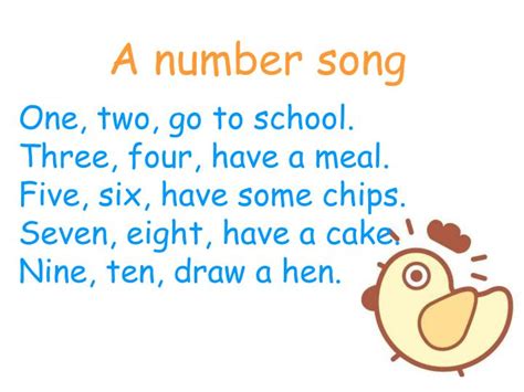 Number Exercise Song 的图像结果