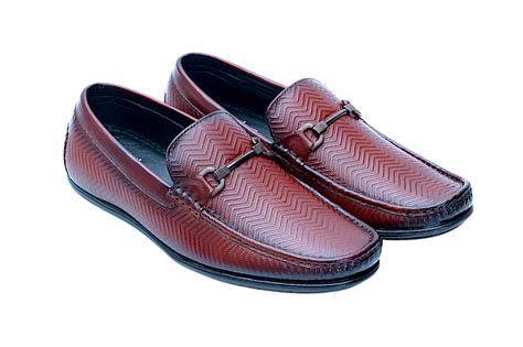 Mens leather loafer shoe 53623 – SREELEATHERS