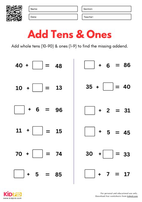 Adding Integers With The Same Sign Worksheet Free Math Number Line