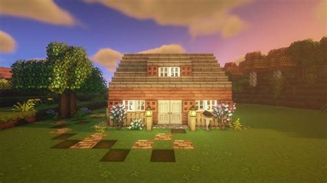 Minecraft Tiny House Tutorial 的图像结果