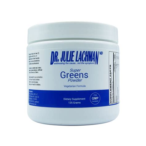Super Greens Powder - Dr. Julie Lachman, ND