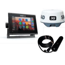 PACK SIMRAD GO7 XSR. SONDA-PLOTTER- RADAR | Tienda del Mar