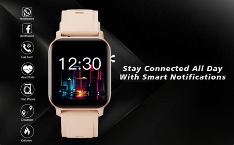 Maxima Max Pro X2 1.4" Full Touch Screen Black Smart Watch : Amazon.in ...