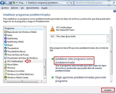Image result for Convertir Un Programa En Predeterminado