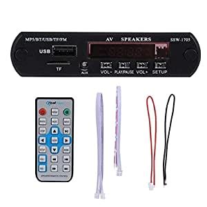 3nh Pack of 1 Mp5-Player Bluetooth 1280-720 Led-Display Stereo HD with ...