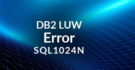 Image result for DB2 SQL Error