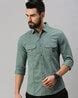 Buy Sea Green Shirts for Men by Peppy Zone Online | Ajio.com
