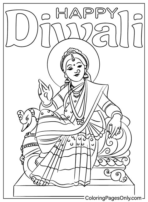 30+ Diwali Coloring Pages - Free Printable PDF & Online Coloring