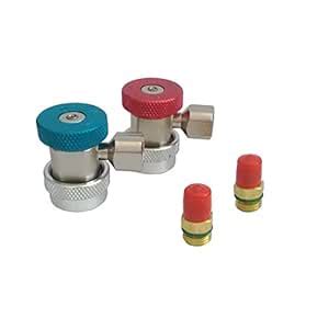 Wisepick A/C AC Compressor R-134A Quick Manual Coupler Adapter SAE J ...