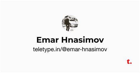 Emar Hnasimov — Teletype