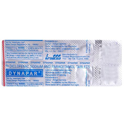 Dynapar Tablet | Uses, Side Effects, Price | Apollo Pharmacy