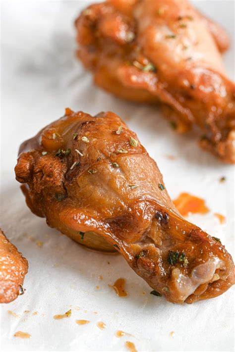 Best Crispy Baked Chicken Wings {Healthy}