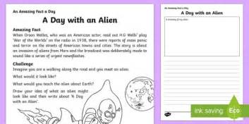 Alien Fact File Worksheet 的图像结果