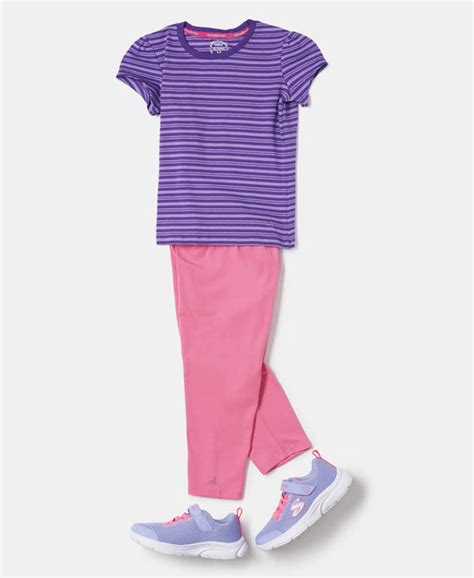 Buy Girl's Super Combed Cotton Elastane Capri - Pink Carnation AG18 ...