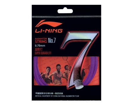 Li-Ning String No.7 Badminton Racket String (Pack of 5) | Proshack