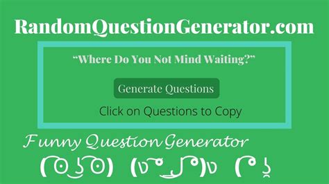 Image result for Random Deep Question Generator