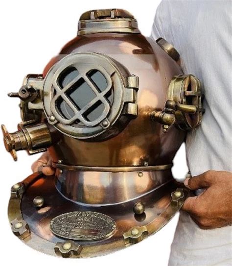 DthreiCompany Scuba Diving Helmet | US Navy Mark V Divers Helmet ...