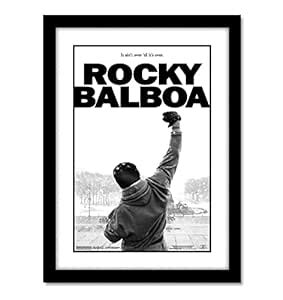 GRAY WALL - Hollywood Poster Frame Rocky Balboa Movie Acrylic Glass ...